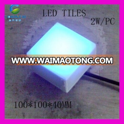 2w AC24V led light tile for stage lighting disco dance floor tile